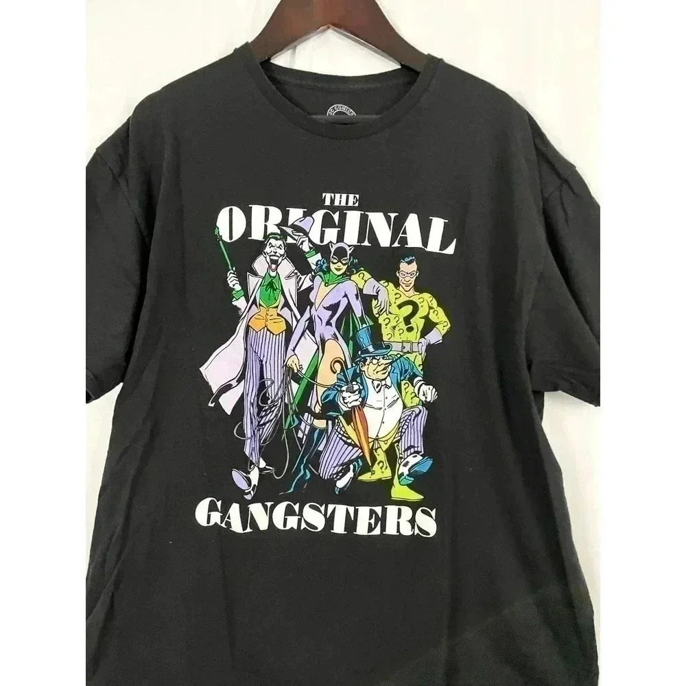 Dc Comics Mens Original Gangsters Graphic T-Shirt 2XL Men's - Picture 5 of 6